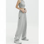 High-end Wide Leg Cotton  Sweatpants