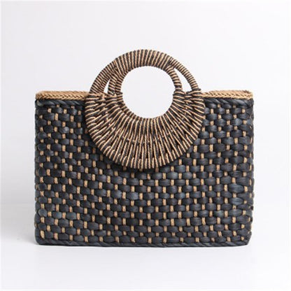 Bali Island Hand Woven Straw  Bag