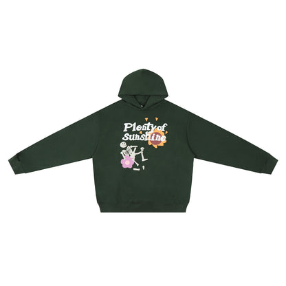 Retro Graffiti Unisex Hoodies in Multiple Colors