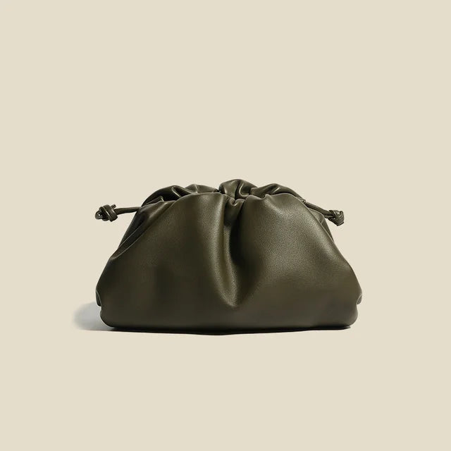 New Fashion Soft Leather Solid Color Handbag for Women, Variety of Colors