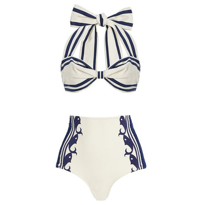 Nautical Charm 3-Piece Swim & Resort Set