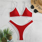 ColorPop Contrast Trim Bikini Set