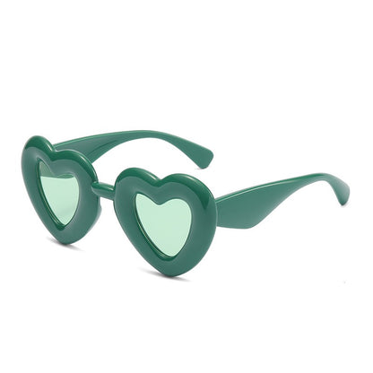 Cute Heart Shaped Polarized Sunglasses