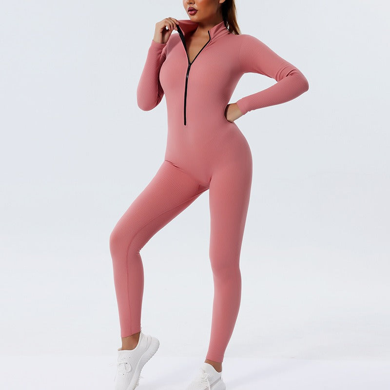 Seamless One-piece Fitness Suit. Quick Drying,  Perfect for Yoga, Gym