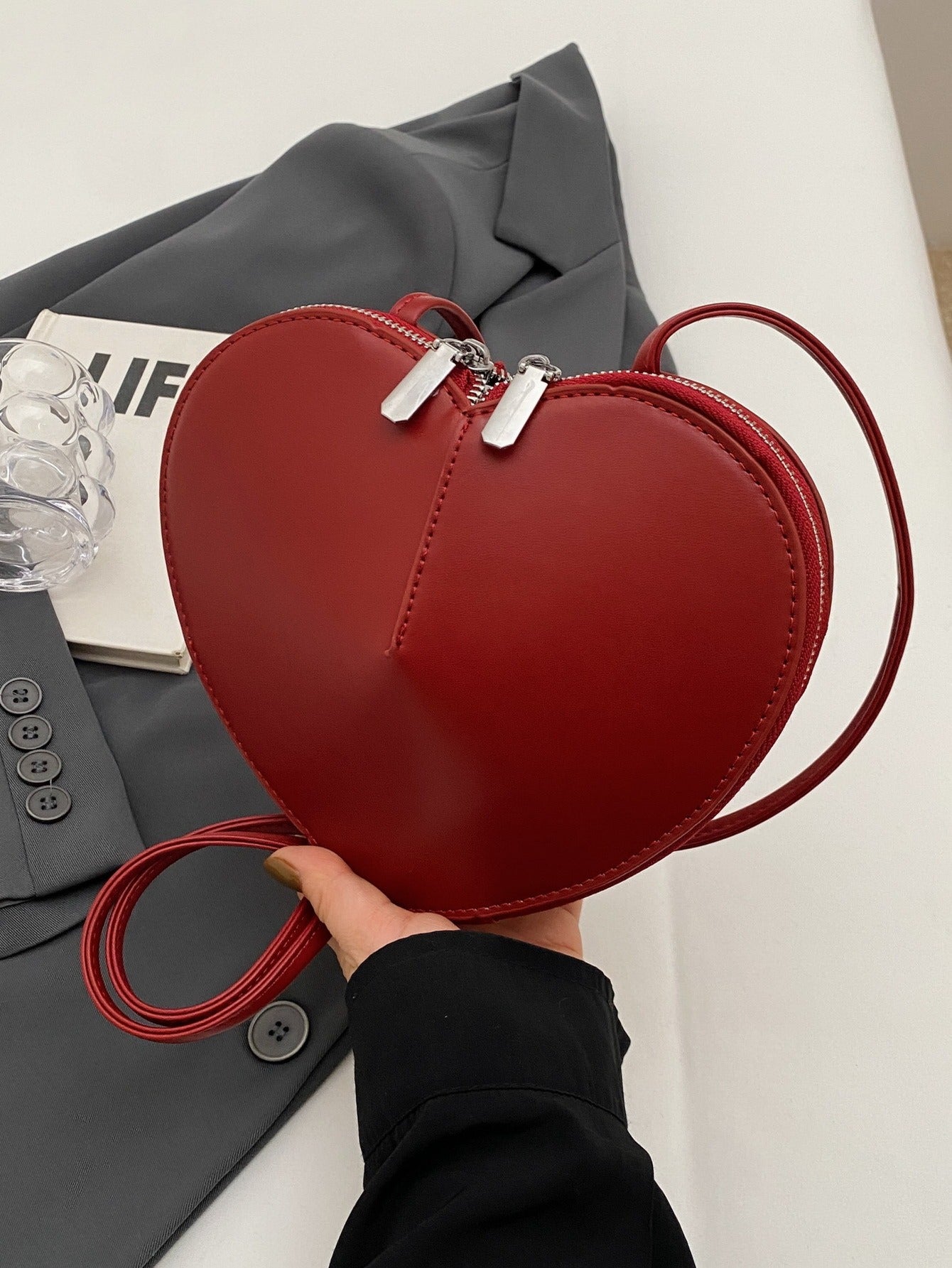 Heart Shaped Women's  Crossbody Bag