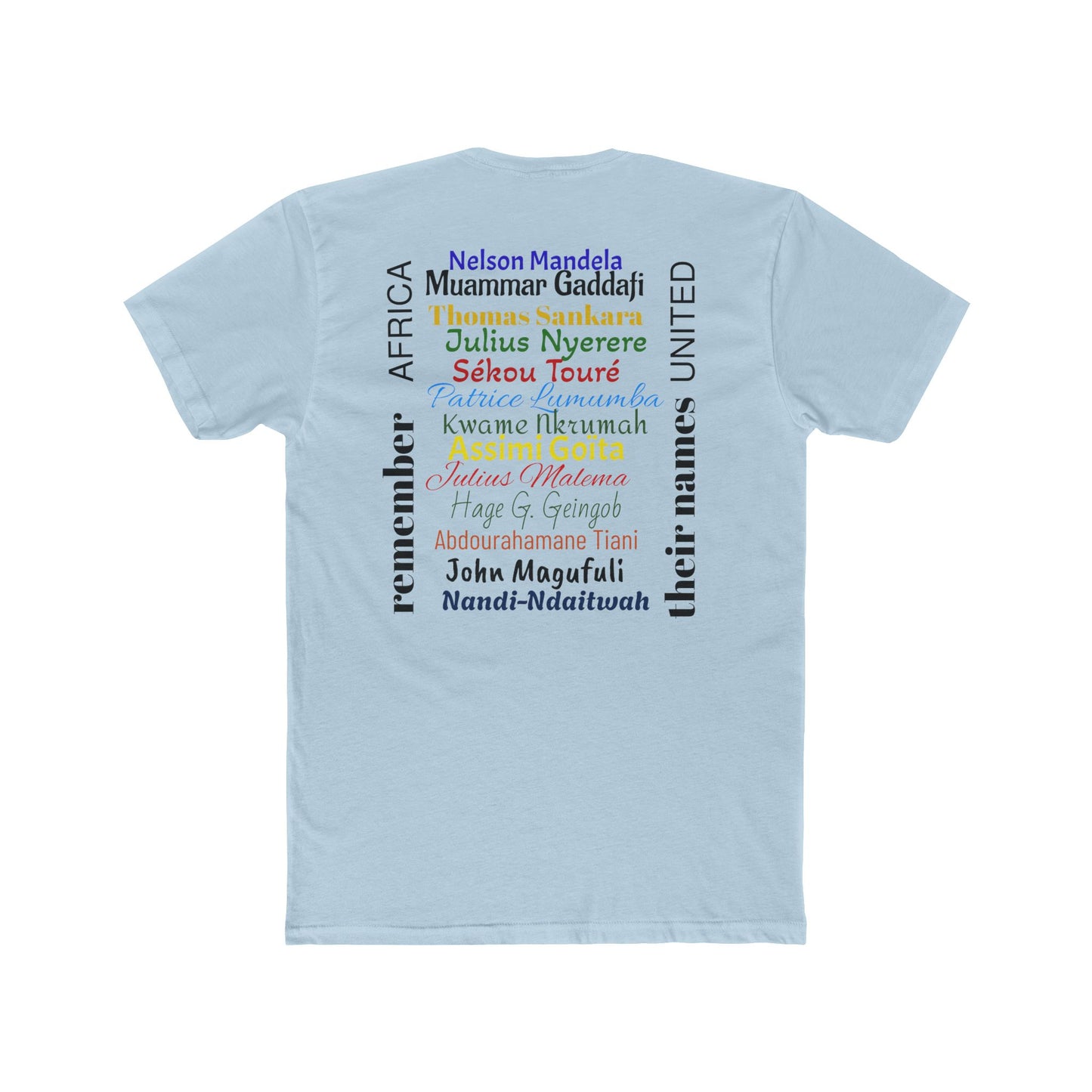 Ibrahim Traoré Unisex Cotton Crew Tee - Celebrate African Unity & Heritage