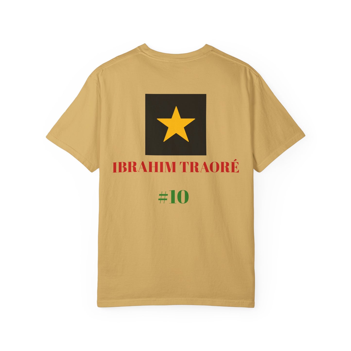 Ibrahim Traoré Unisex Garment-Dyed T-Shirt - Celebrate Heritage and Unity