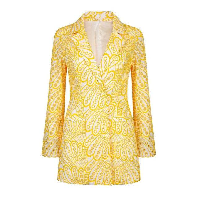 Beautifully Embroidered Women's Blazer