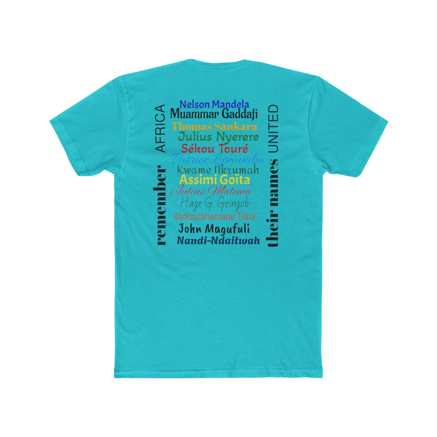 Ibrahim Traoré Unisex Cotton Crew Tee - Celebrate African Unity & Heritage
