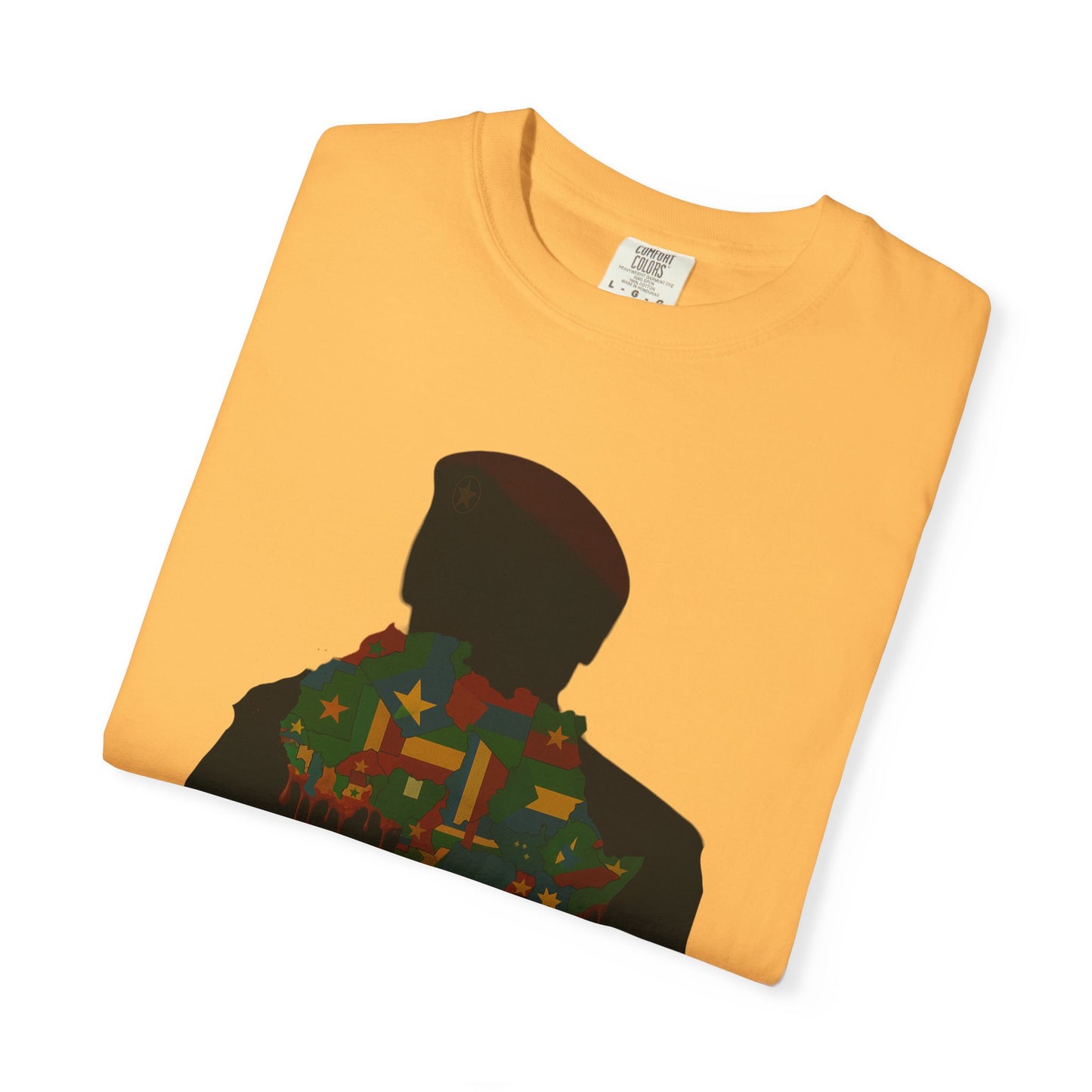 Ibrahim Traoré Unisex Garment-Dyed T-Shirt - Celebrate Heritage and Unity
