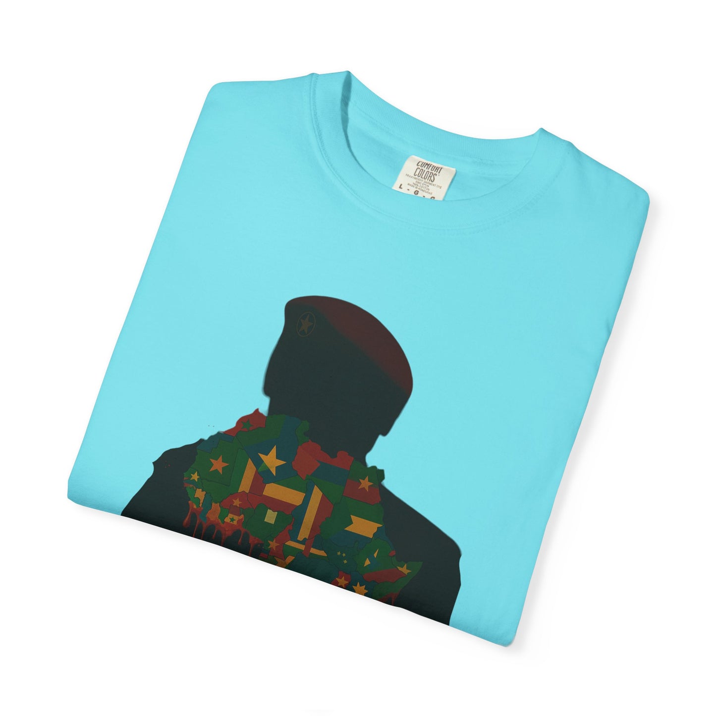 Ibrahim Traoré Unisex Garment-Dyed T-Shirt - Celebrate Heritage and Unity