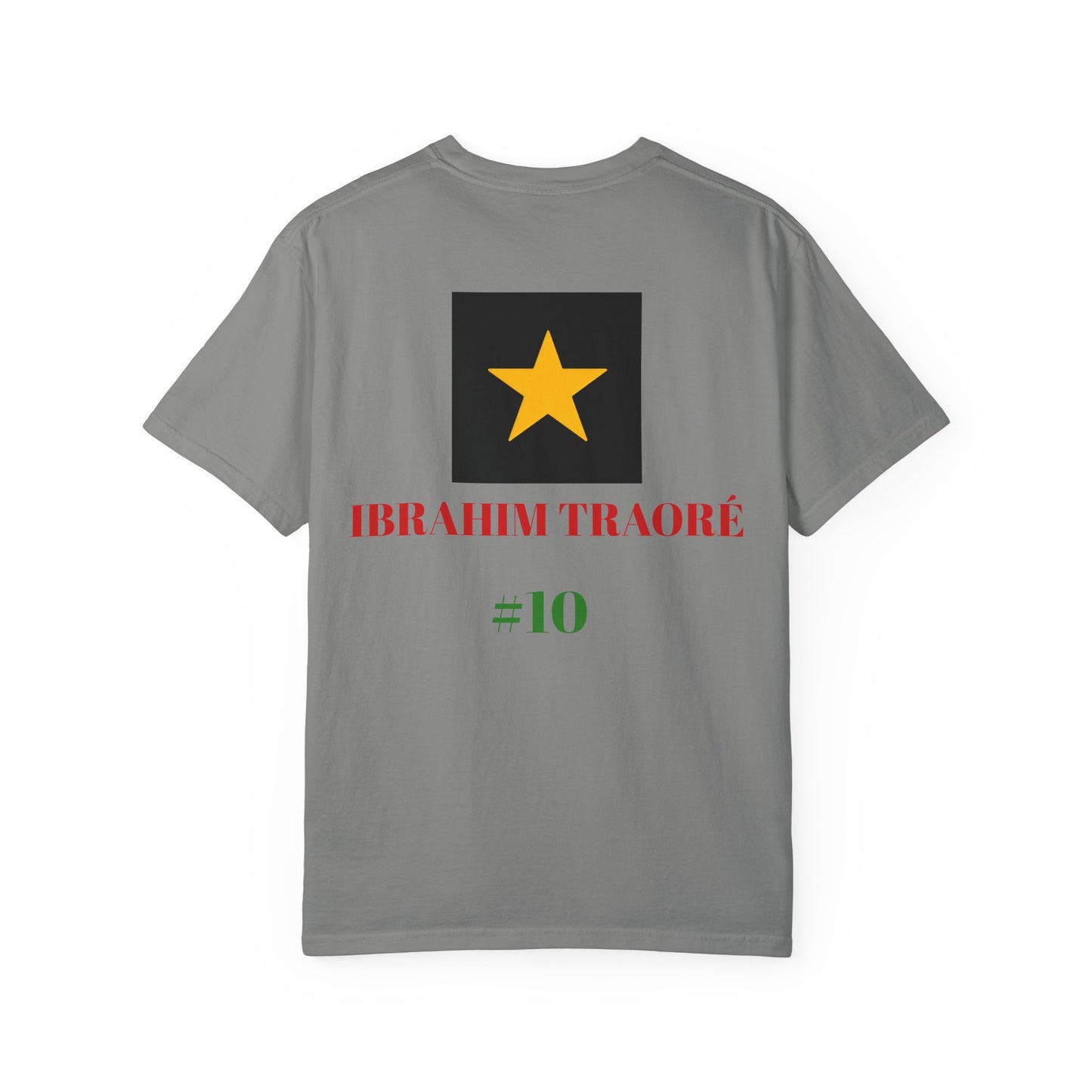 Ibrahim Traoré Unisex Garment-Dyed T-Shirt - Celebrate Heritage and Unity