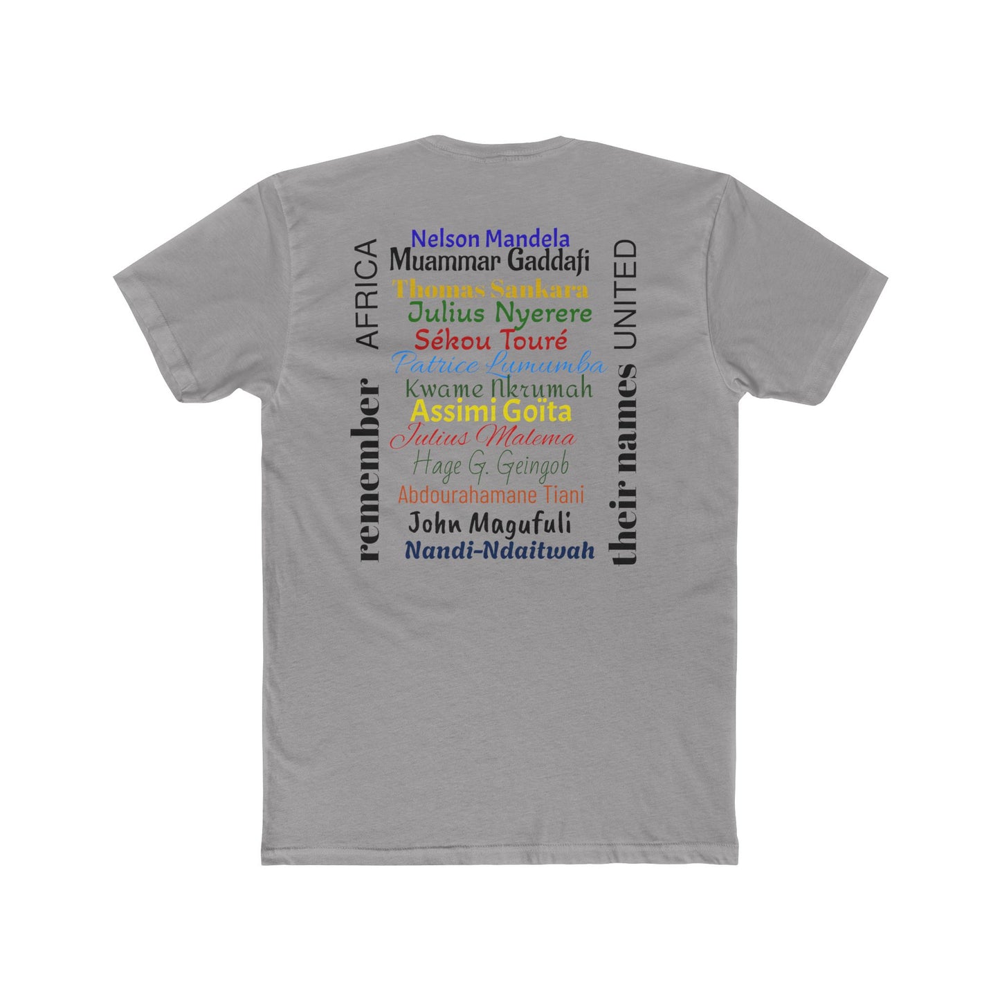 Ibrahim Traoré Unisex Cotton Crew Tee - Celebrate African Unity & Heritage