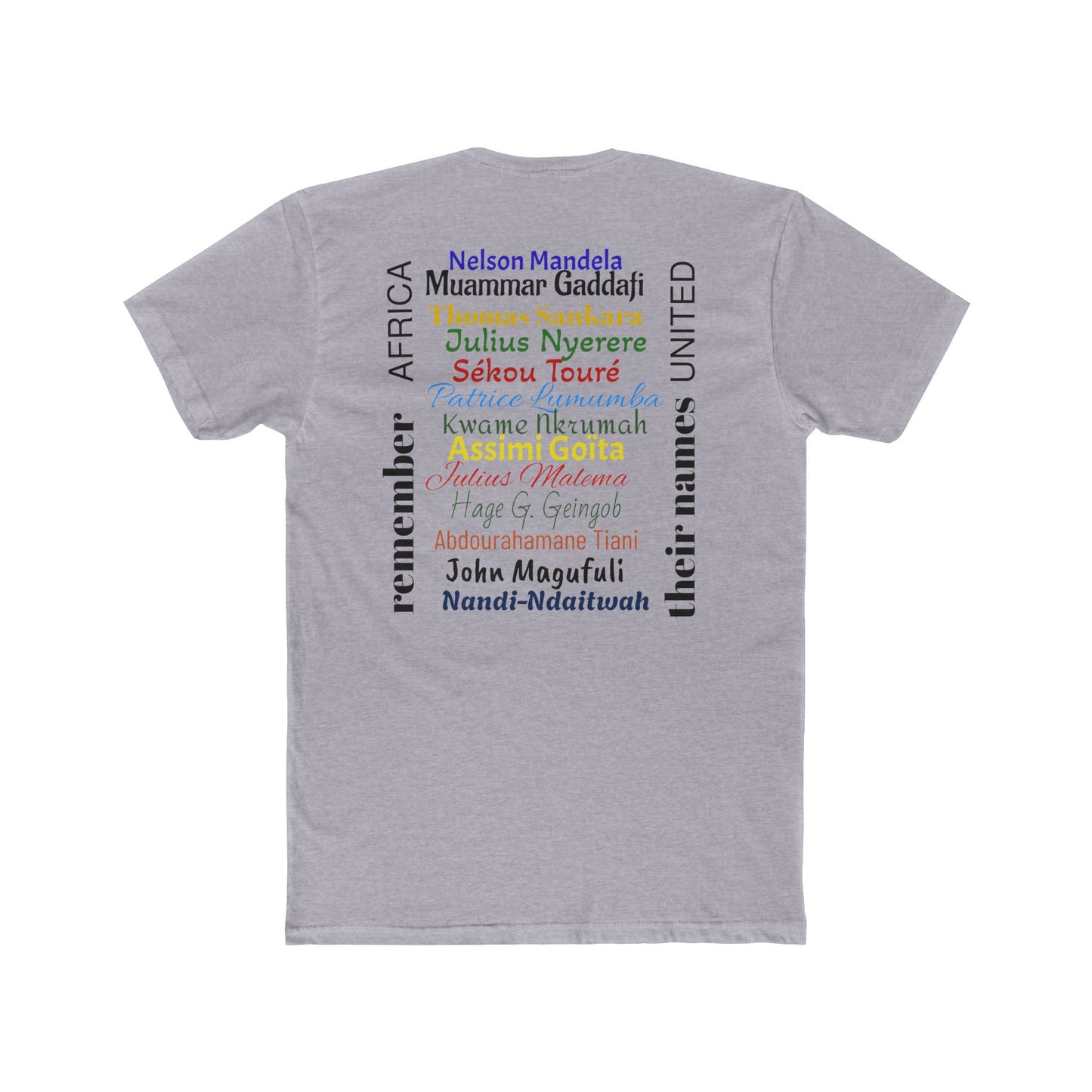 Ibrahim Traoré Unisex Cotton Crew Tee - Celebrate African Unity & Heritage