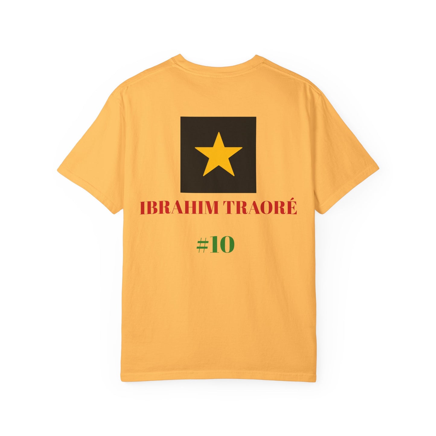 Ibrahim Traoré Unisex Garment-Dyed T-Shirt - Celebrate Heritage and Unity