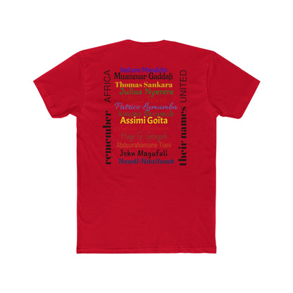 Ibrahim Traoré Unisex Cotton Crew Tee - Celebrate African Unity & Heritage