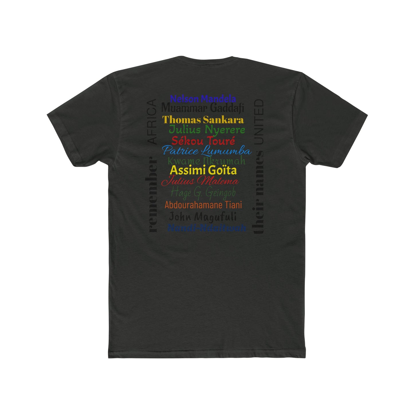 Ibrahim Traoré Unisex Cotton Crew Tee - Celebrate African Unity & Heritage
