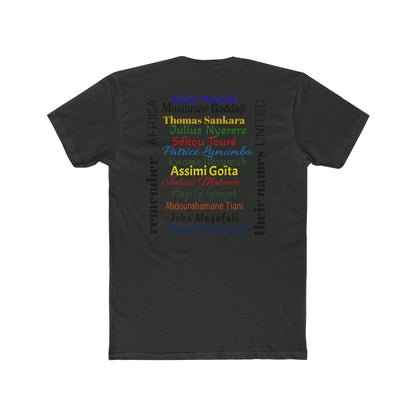 Ibrahim Traoré Unisex Cotton Crew Tee - Celebrate African Unity & Heritage