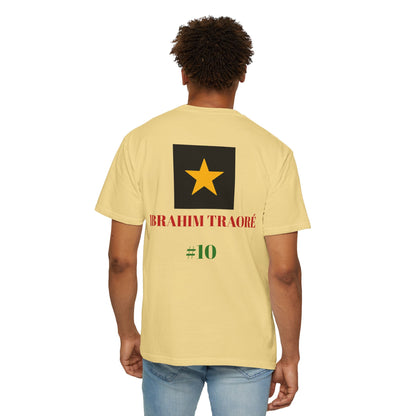 Ibrahim Traoré Unisex Garment-Dyed T-Shirt - Celebrate Heritage and Unity