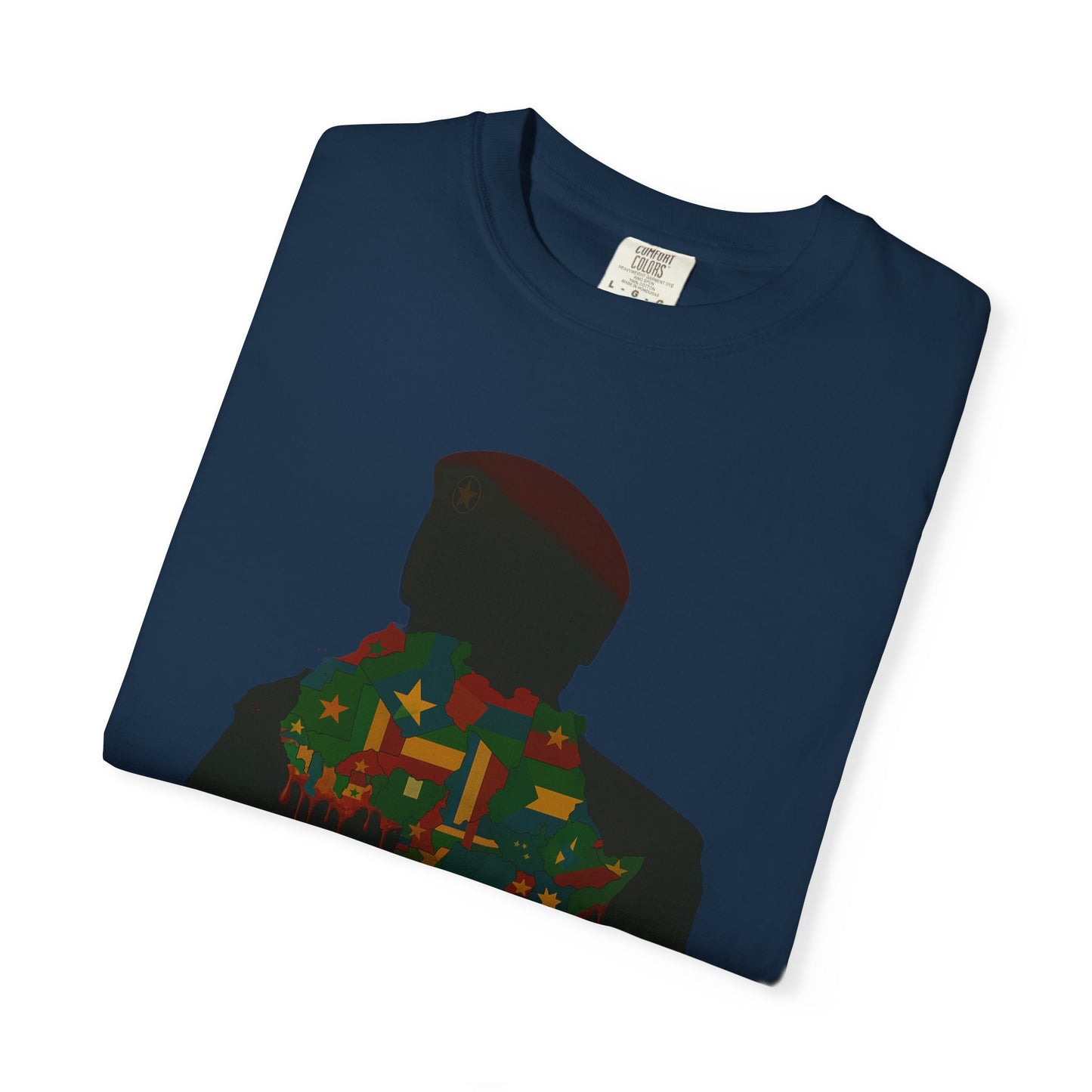 Ibrahim Traoré Unisex Garment-Dyed T-Shirt - Celebrate Heritage and Unity