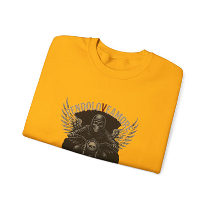 Ride or Die Motorcycle Sweatshirt - Stylish Unisex Crewneck for Bikers