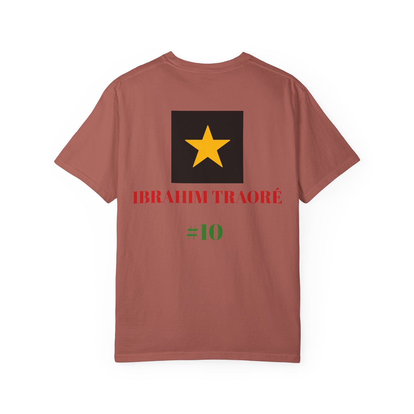 Ibrahim Traoré Unisex Garment-Dyed T-Shirt - Celebrate Heritage and Unity