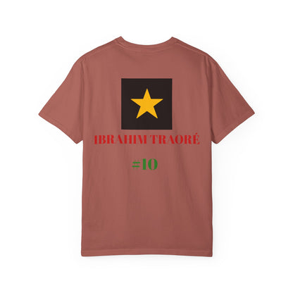Ibrahim Traoré Unisex Garment-Dyed T-Shirt - Celebrate Heritage and Unity