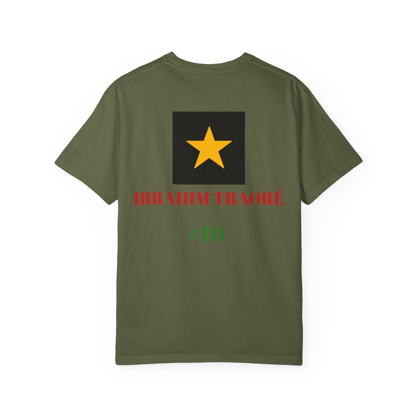 Ibrahim Traoré Unisex Garment-Dyed T-Shirt - Celebrate Heritage and Unity