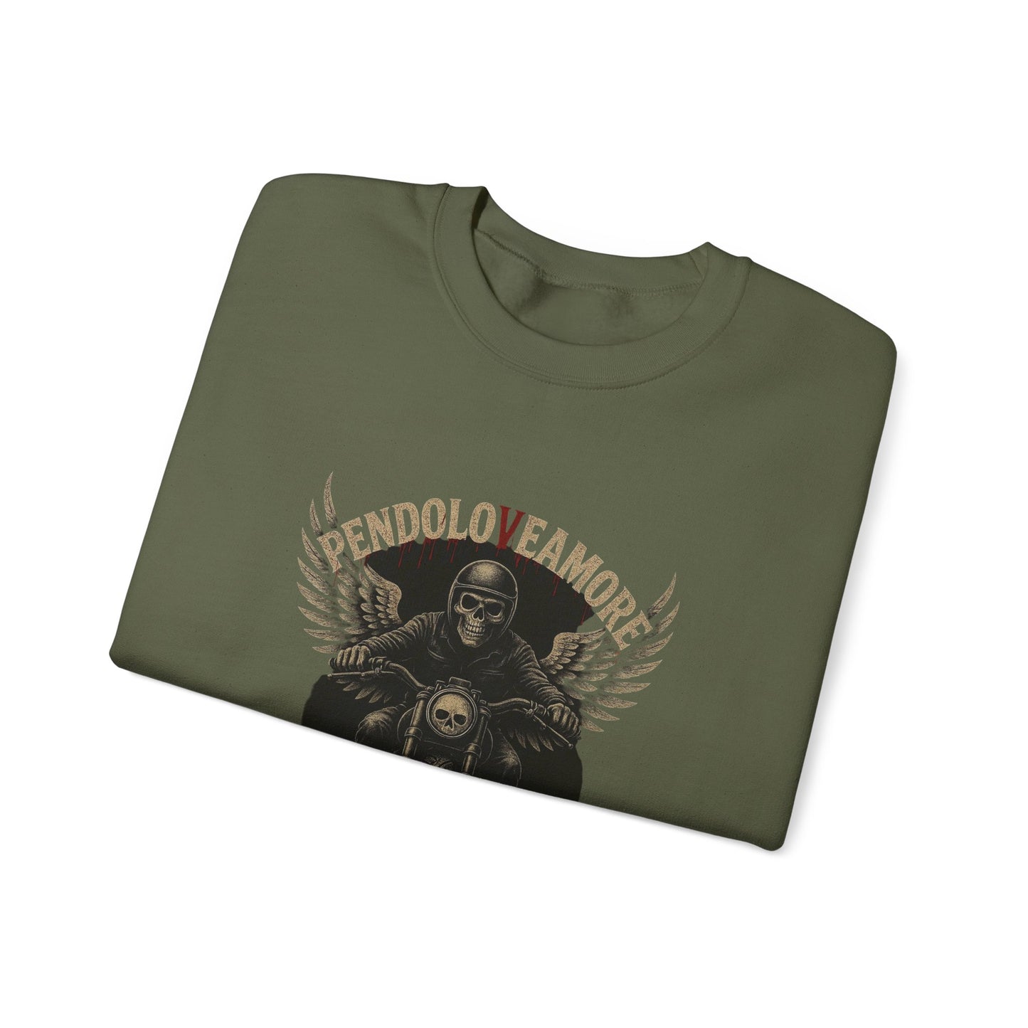Ride or Die Motorcycle Sweatshirt - Stylish Unisex Crewneck for Bikers