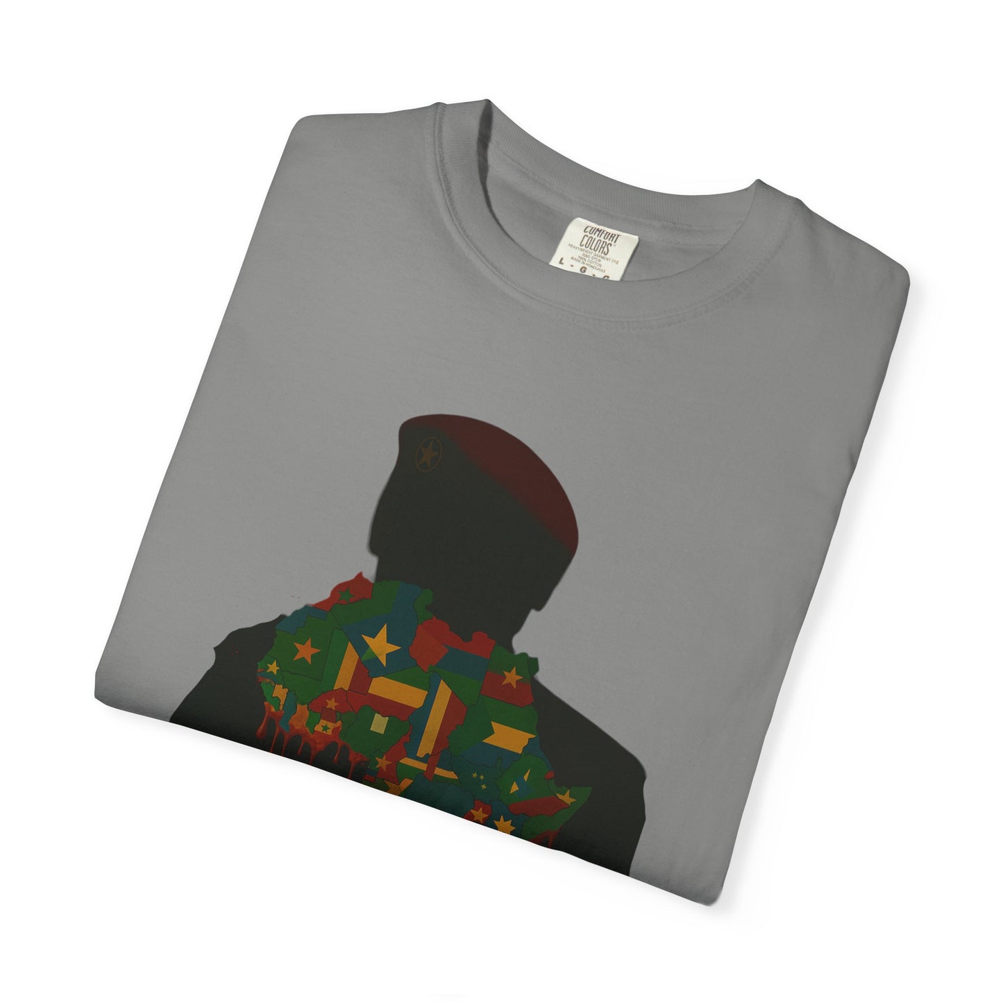Ibrahim Traoré Unisex Garment-Dyed T-Shirt - Celebrate Heritage and Unity