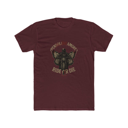 Ride or Die Pendoloveamore Unisex Cotton Crew Tee – Vintage Style Graphic T-Shirt