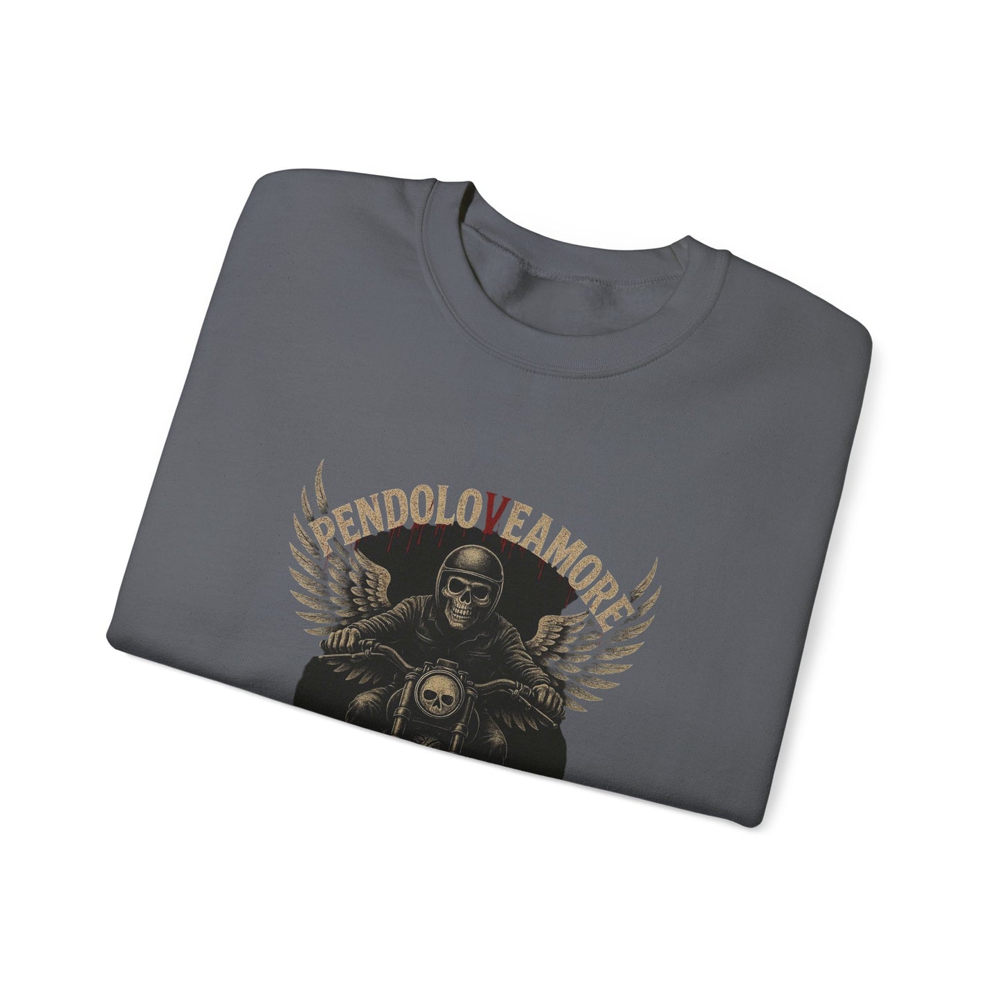 Ride or Die Motorcycle Sweatshirt - Stylish Unisex Crewneck for Bikers