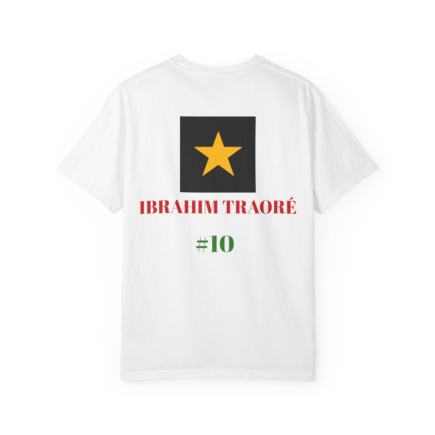 Ibrahim Traoré Unisex Garment-Dyed T-Shirt - Celebrate Heritage and Unity