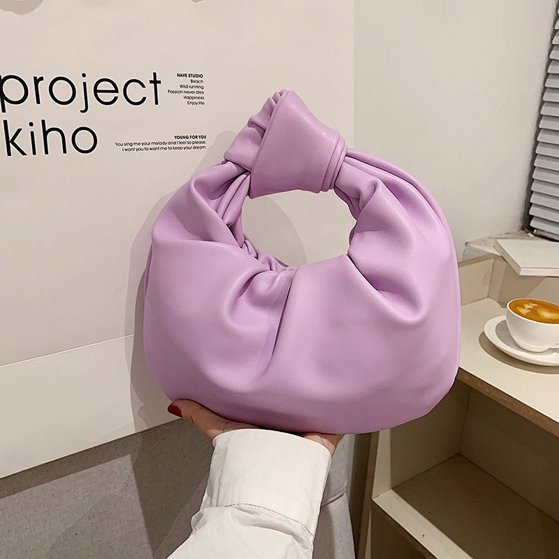 High End Design Pleated Cloud Bag