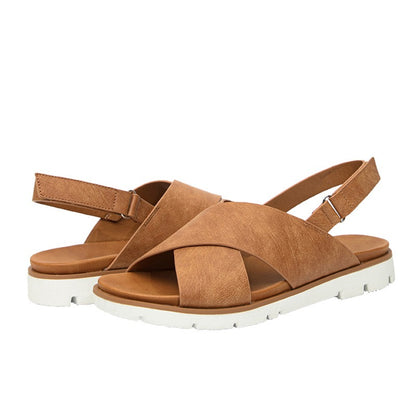 Sierra Criss-Cross Slingback Sandals
