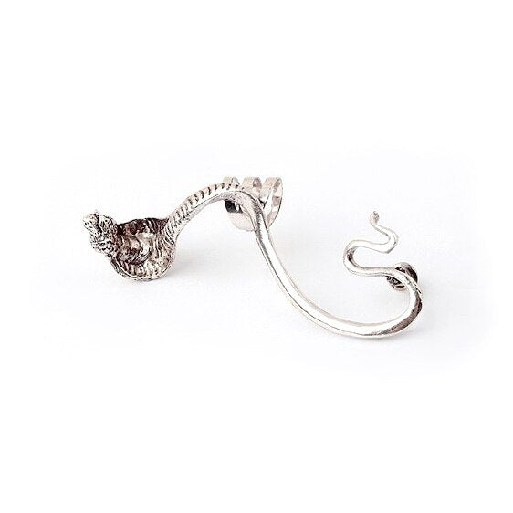 Cool Punk Style Cobra Ear Clip, For Left Ear