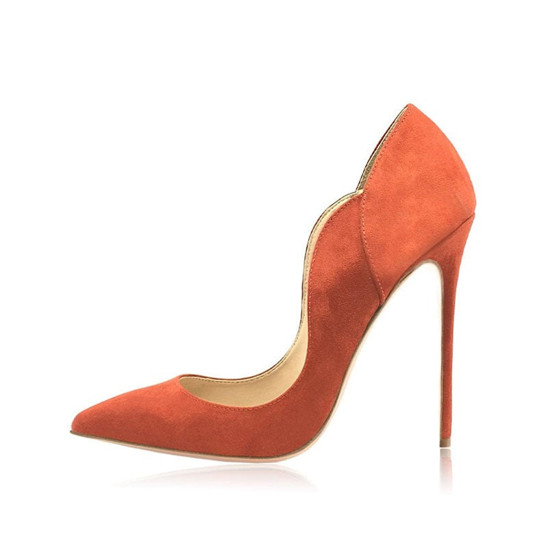 Chic Pointed Toe High Heeled Pumps in Multiple Vibrant Colors