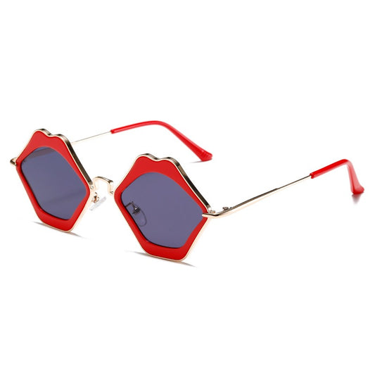 Red Lips Sunglasses with UV Protection