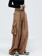 Casual Trendy Wide Legged Cargo Pants for Women