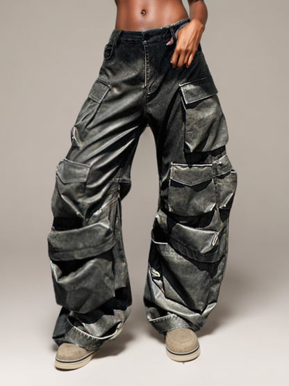 Trendy Street Style Cargo Pants