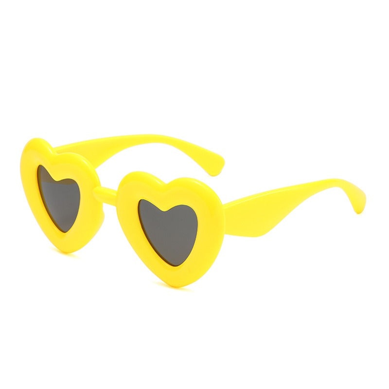 Cute Heart Shaped Polarized Sunglasses