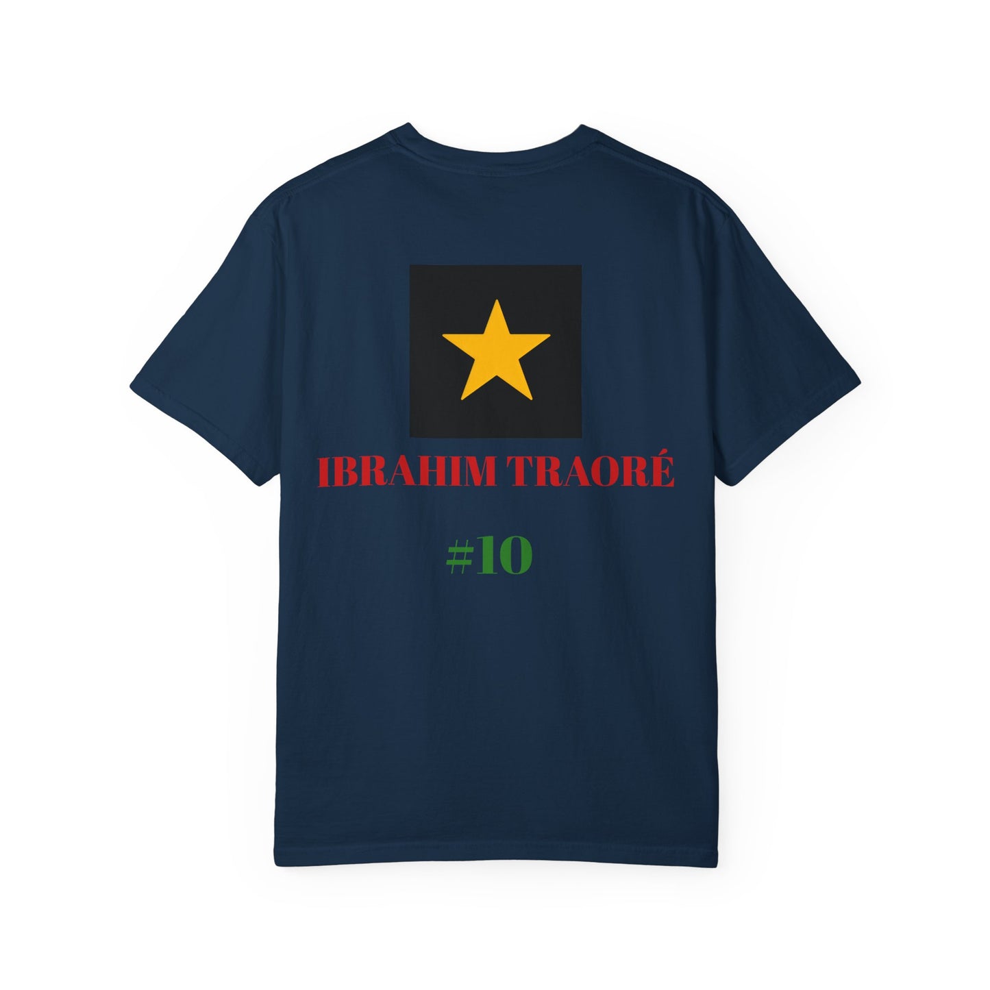 Ibrahim Traoré Unisex Garment-Dyed T-Shirt - Celebrate Heritage and Unity