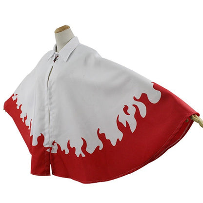 Naruto Inspired Japanese Robes, Japanese Anime Clothes, Anime Cosplay clothes, Red Cloud Robe