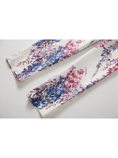 Floral Power Suit – Where Elegance Blooms Boldly