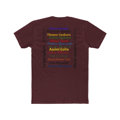 Ibrahim Traoré Unisex Cotton Crew Tee - Celebrate African Unity & Heritage