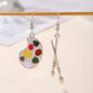 Artist Paint Brush Earrings for Women