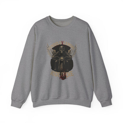 Ride or Die Motorcycle Sweatshirt - Stylish Unisex Crewneck for Bikers