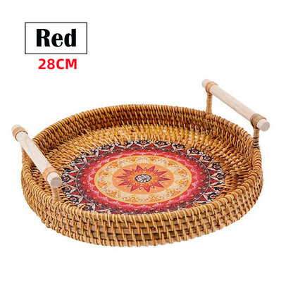 Vietnam Handwoven Rattan Storage Trays