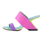 Chic Square Toe High Heeled Sandals for Women