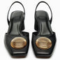 Shell Chic Slingback Mules